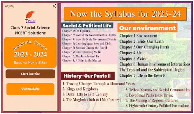 Class 7 Social Science android App screenshot 15